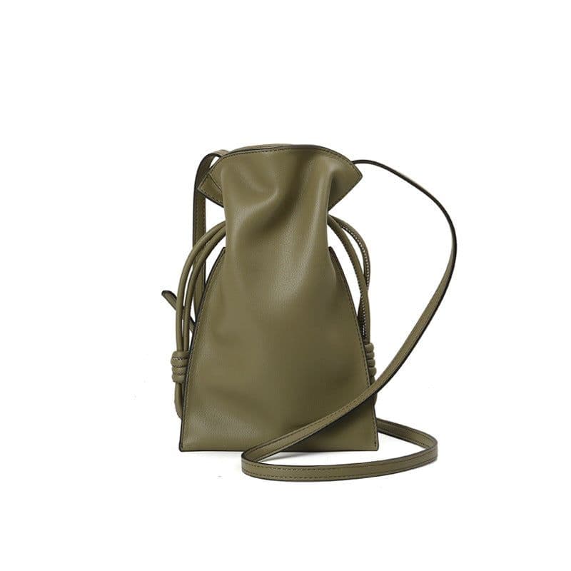 image-Korean Style New Summer Simplicity Good-looking Lucky Mini-portable Genuine Leather Women's Bag