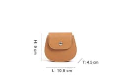 image-Women's Bag New Cowhide Crossbody Pouch Retro Chain Shoulder