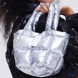 image-Soft Down Bag For Women Fashionable And Minimalist