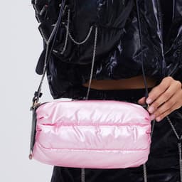 image-Space Down Cotton Jacket Cylinder Bag Is Fashionable And Minimalist
