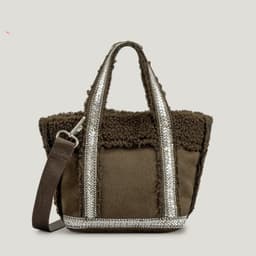 image-Autumn And Winter Woolen Bucket Bag Female Special-interest Design