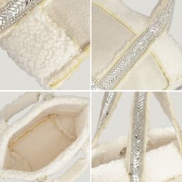 image-Autumn And Winter Woolen Bucket Bag Female Special-interest Design