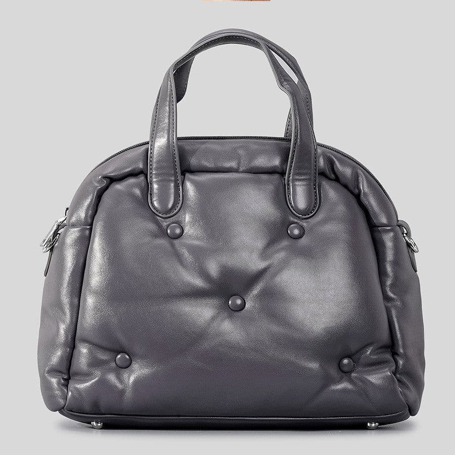 image-Simple And Soft Space Cotton Portable Tote Bag For Women