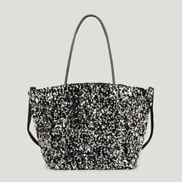 image-Autumn And Winter Super Flash Sequin Tote Bag Female Bling Sequins