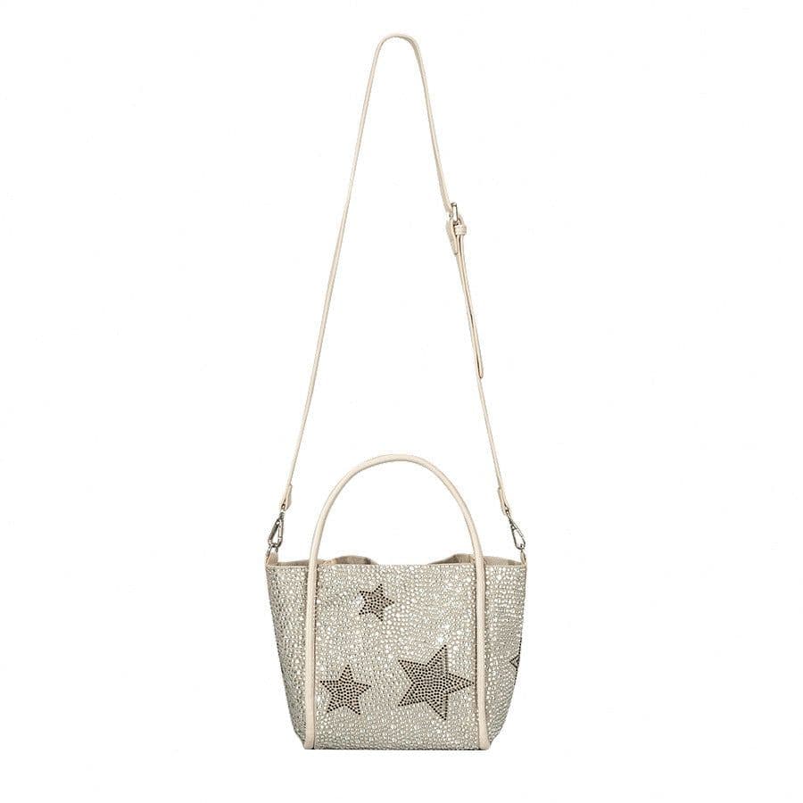 image-Autumn And Winter XINGX Rhinestone Shopping Handbag For Women