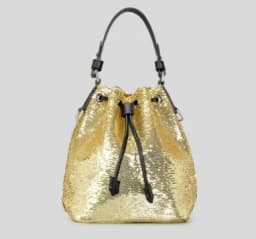 image-Bling Sequin Bucket Bag Women's Retro Elegant Sequins