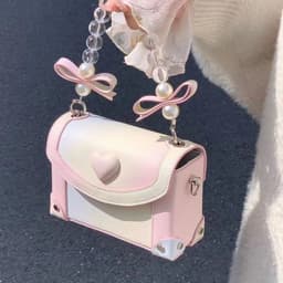 image-Fashion Pearl Shoulder Crossbody Handbag