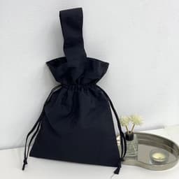 image-Women's Fashion Casual Simple Nylon Cloth Bucket Bag