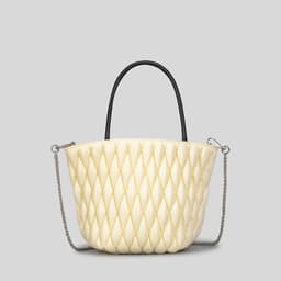 image-Women's Fashion Casual Waterproof Nylon Diamond Quilted Handbag