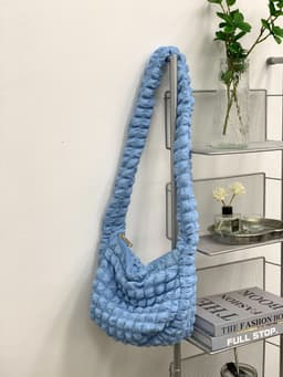 image-Women's Fashion Casual Rhombus Pleated Crossbody Bag