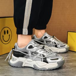 image-Men's And Women's Fashion Casual Mesh Breathable Sneakers