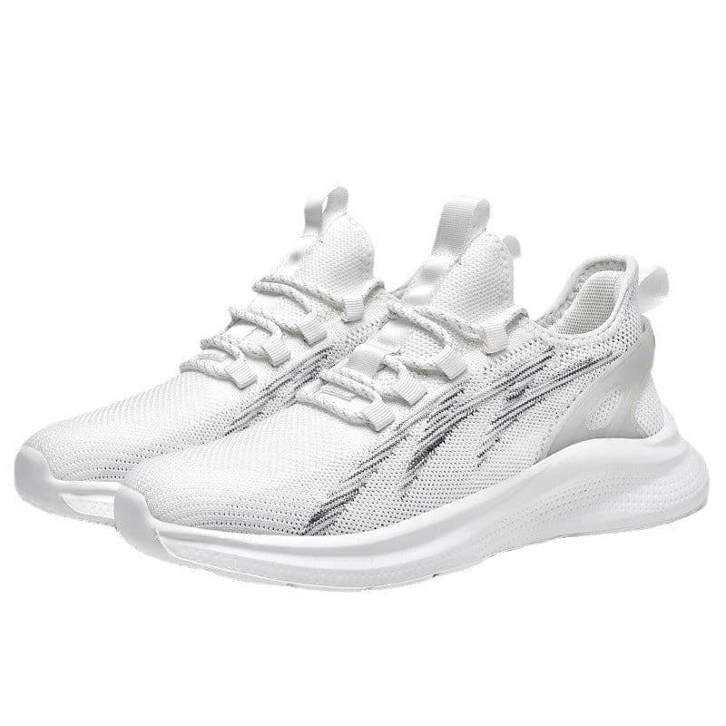 image-Men's Fashion Casual Breathable Lace Up Low-top Running Shoes