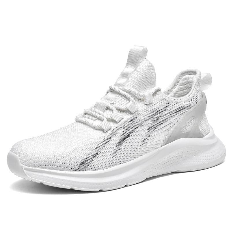 image-Men's Fashion Casual Breathable Lace Up Low-top Running Shoes