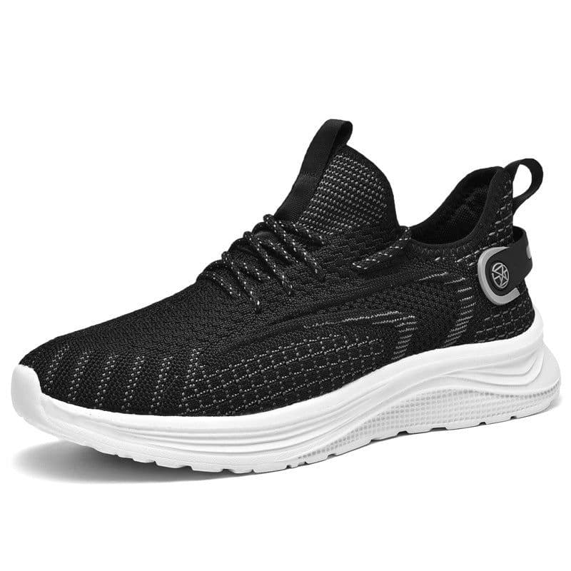 image-Men's Fashion Casual Breathable Lace Up Low-top Running Shoes