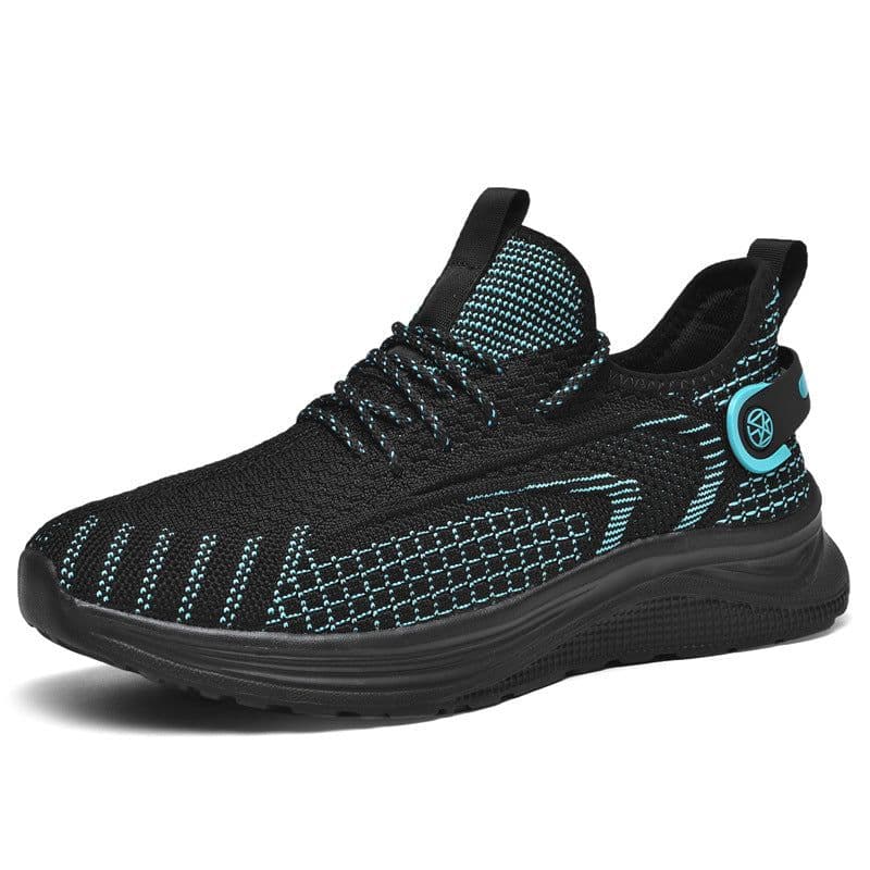 image-Men's Fashion Casual Breathable Lace Up Low-top Running Shoes