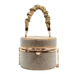 image-Women's Fashion All-matching Rhinestone Fashion Bucket Bag