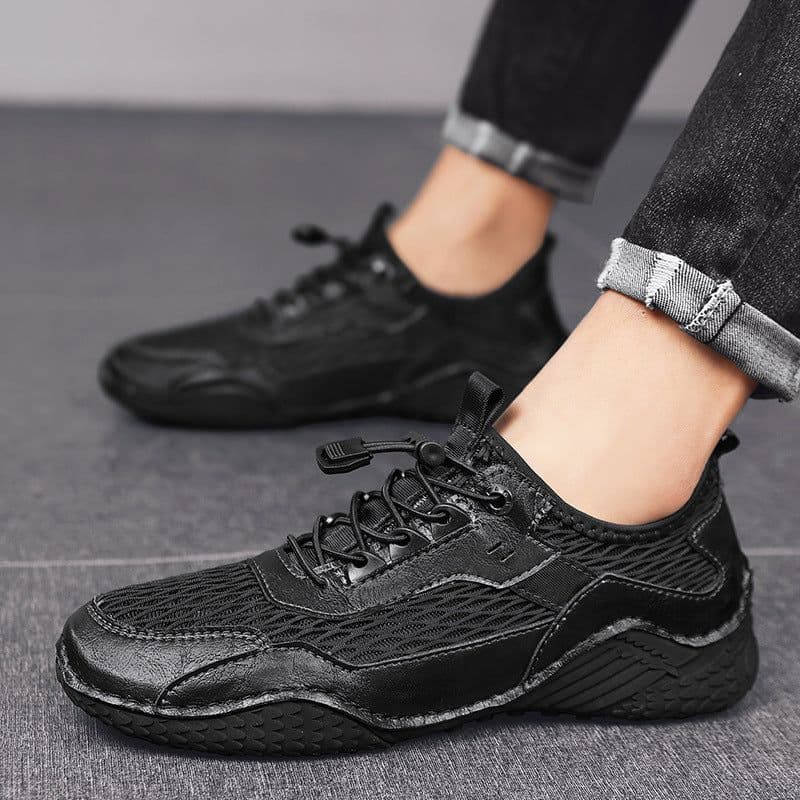image-New Summer Mesh Shoes Men's Breathable Daily Men's Casual Shoes