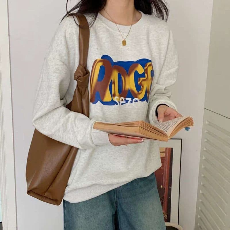 image-Large Capacity Soft Leather Underarm Bag Commuter's All-matching Portable