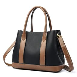 image-Women's Fashion Contrast Color Bag Capacity Shoulder Crossbody Bag