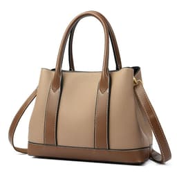 image-Women's Fashion Contrast Color Bag Capacity Shoulder Crossbody Bag