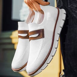 image-Lightweight Mesh Surface Casual Shoes