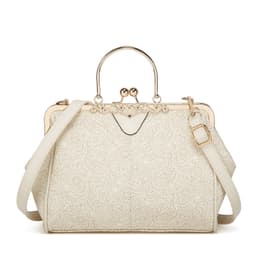 image-Crossbody Bag Women's Lace Large Capacity Handbag