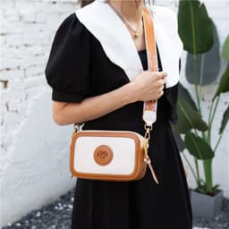 image-Women's Fashion Vintage Wide Shoulder Strap Crossbody Bag