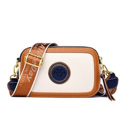 image-Women's Fashion Vintage Wide Shoulder Strap Crossbody Bag