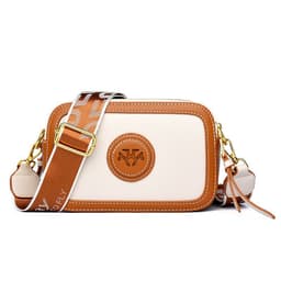 image-Women's Fashion Vintage Wide Shoulder Strap Crossbody Bag
