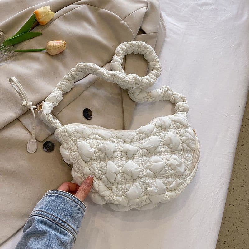 image-Women's Fashion Special-interest All-Match Cloud Pleated Underarm Bag