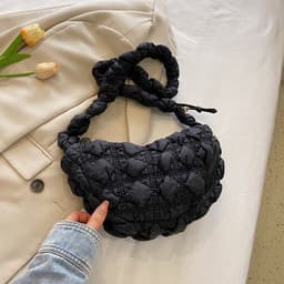 image-Women's Fashion Special-interest All-Match Cloud Pleated Underarm Bag
