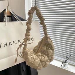 image-Women's Fashion Special-interest All-Match Cloud Pleated Underarm Bag
