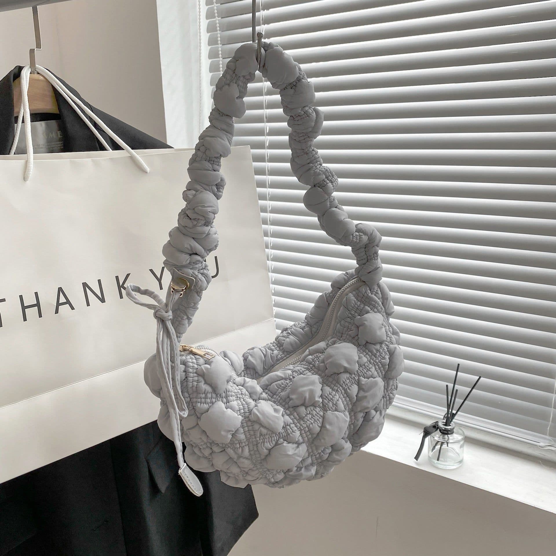 image-Women's Fashion Special-interest All-Match Cloud Pleated Underarm Bag