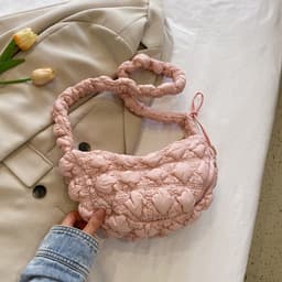 image-Women's Fashion Special-interest All-Match Cloud Pleated Underarm Bag