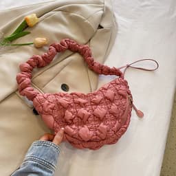 image-Women's Fashion Special-interest All-Match Cloud Pleated Underarm Bag