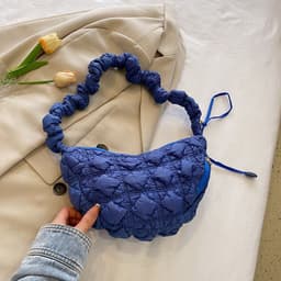 image-Women's Fashion Special-interest All-Match Cloud Pleated Underarm Bag