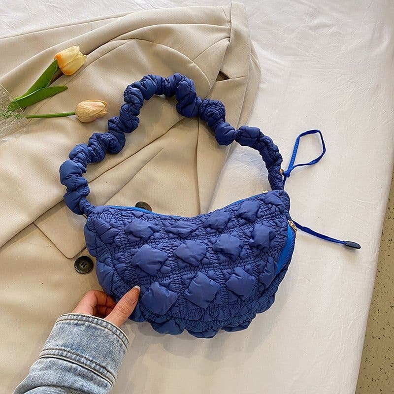 image-Women's Fashion Special-interest All-Match Cloud Pleated Underarm Bag