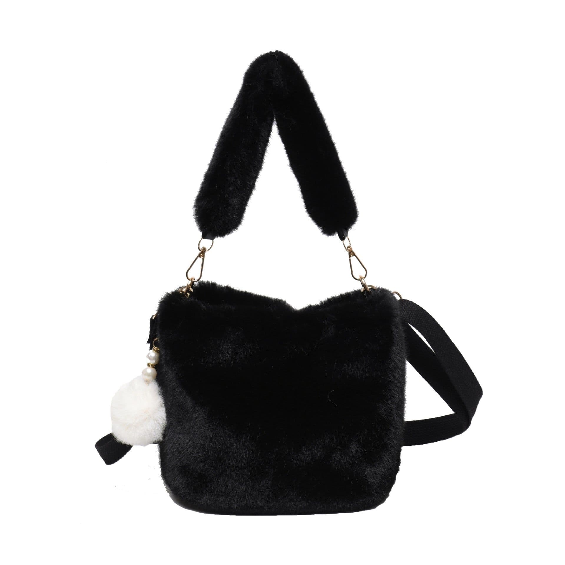 image-Women's Fashion One-shoulder Portable Crossbody Bucket Bag