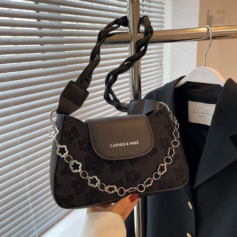 image-Women's Fashion Casual Large Capacity Underarm Shoulder Bag