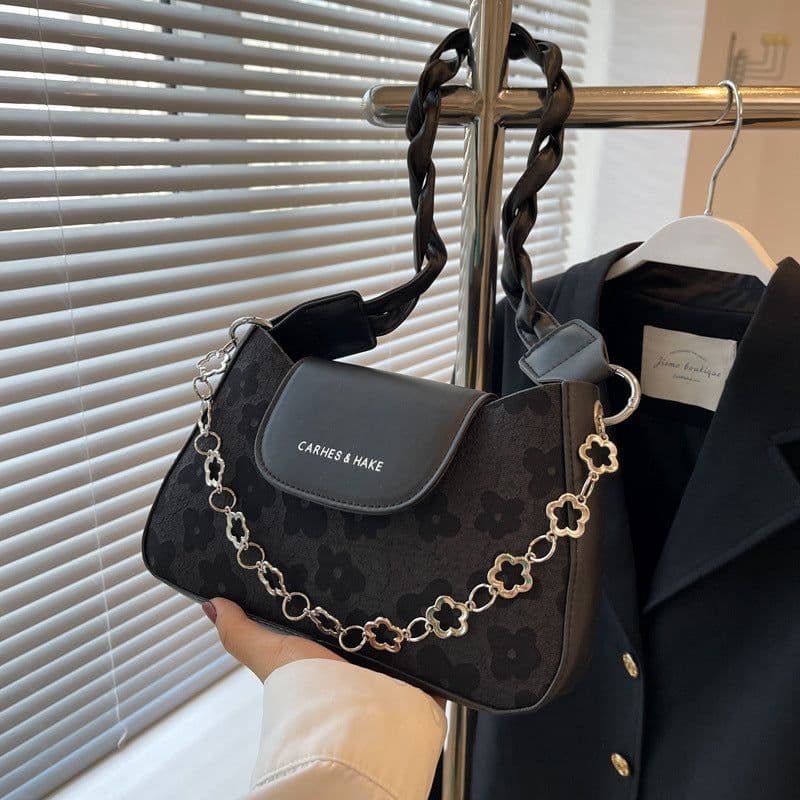 image-Women's Fashion Casual Large Capacity Underarm Shoulder Bag