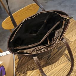 image-Korean Fashion Printed Tote Large Capacity Shoulder Bag