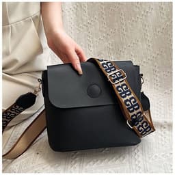 image-Retro Fashion PU Messenger Temperament Western Style Shoulder Bag