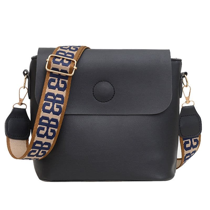 image-Retro Fashion PU Messenger Temperament Western Style Shoulder Bag