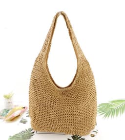image-Women's Simple Fashion Woven Bag