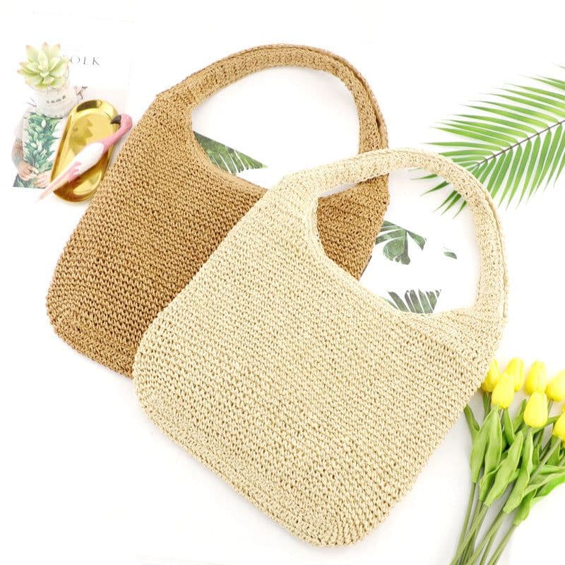 image-Women's Simple Fashion Woven Bag