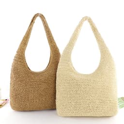 image-Women's Simple Fashion Woven Bag