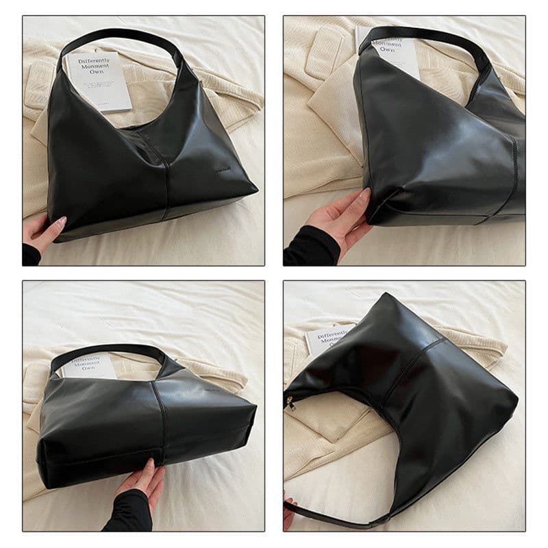 image-Large Capacity Armpit Bag Fashion Commuter Shoulder Bags For Women Shopping Handbags Tote