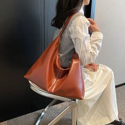 image-Large Capacity Armpit Bag Fashion Commuter Shoulder Bags For Women Shopping Handbags Tote
