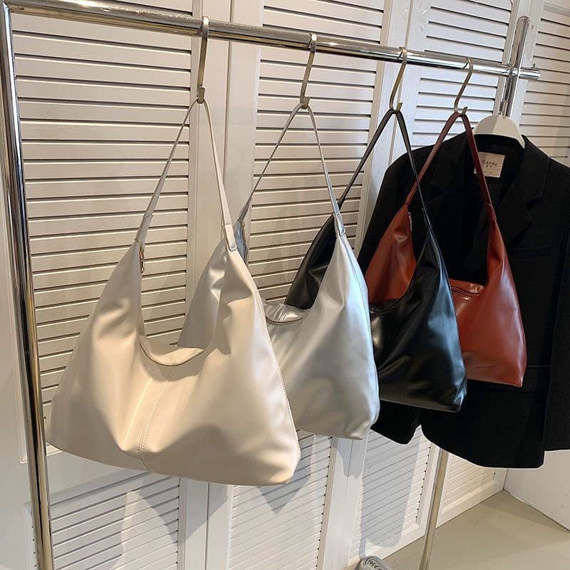 image-Large Capacity Armpit Bag Fashion Commuter Shoulder Bags For Women Shopping Handbags Tote