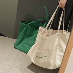 image-Ins Large Capacity Bag Shopping Bag Fashion Totes Versatile Shoulder Bag